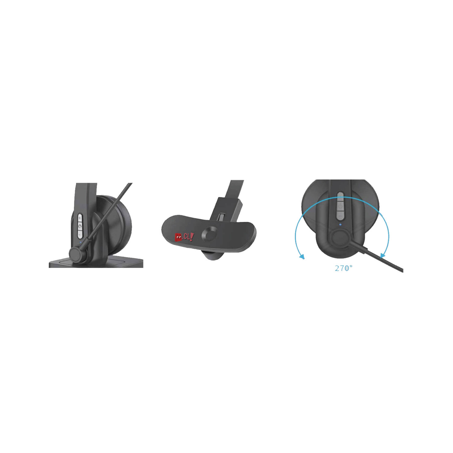 Aud&iacute;fonos Gamer O Call Center Bluetooth Con Micr&oacute;fono - Ps image number 1.0