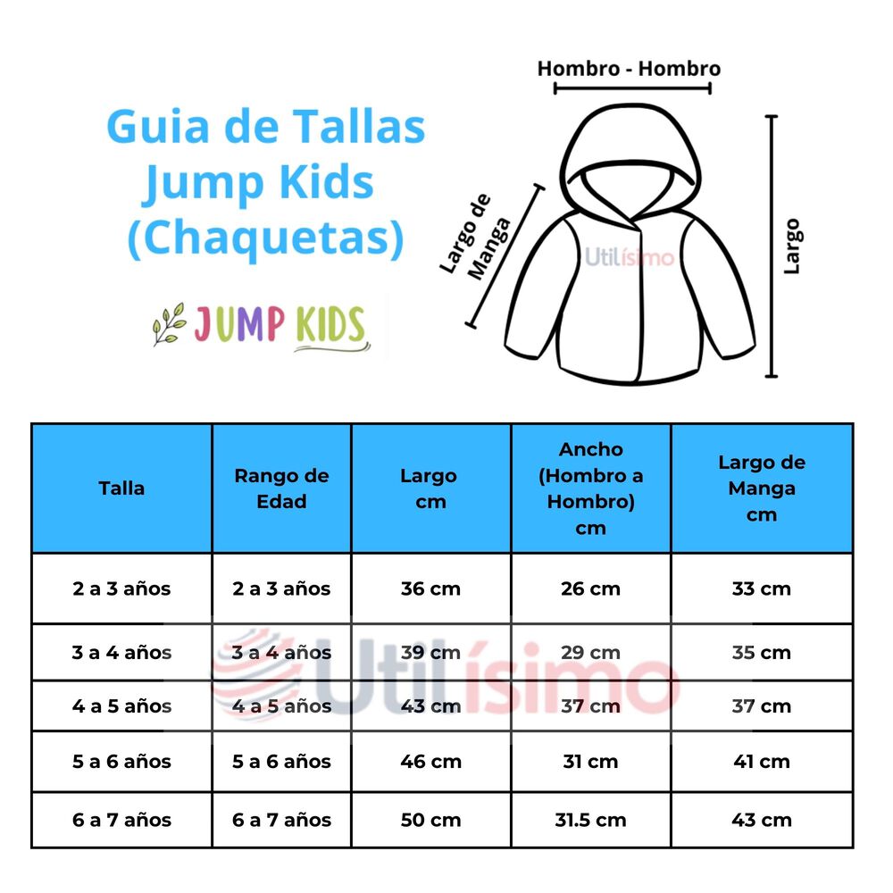 Parka Con Capucha Manga Larga Unicolor Ni&ntilde;o Y Ni&ntilde;a Jump Kids Red image number 2.0