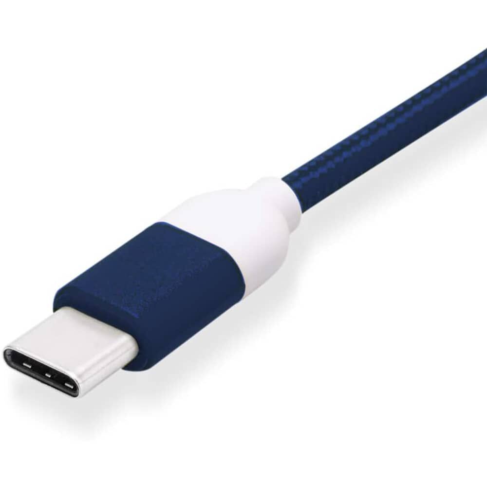 Cable De Datos Type-c Reforzado 1m Pantone Android Auto Blue image number 2.0