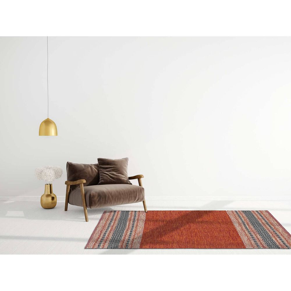 Alfombra Kilim Mediana Naranja image number 2.0