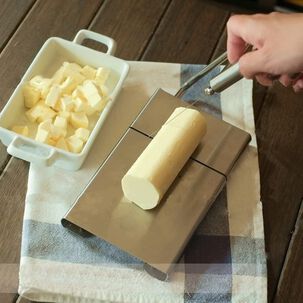 Cortador Queso Multifuncional Acero Inoxidable Ergonomico