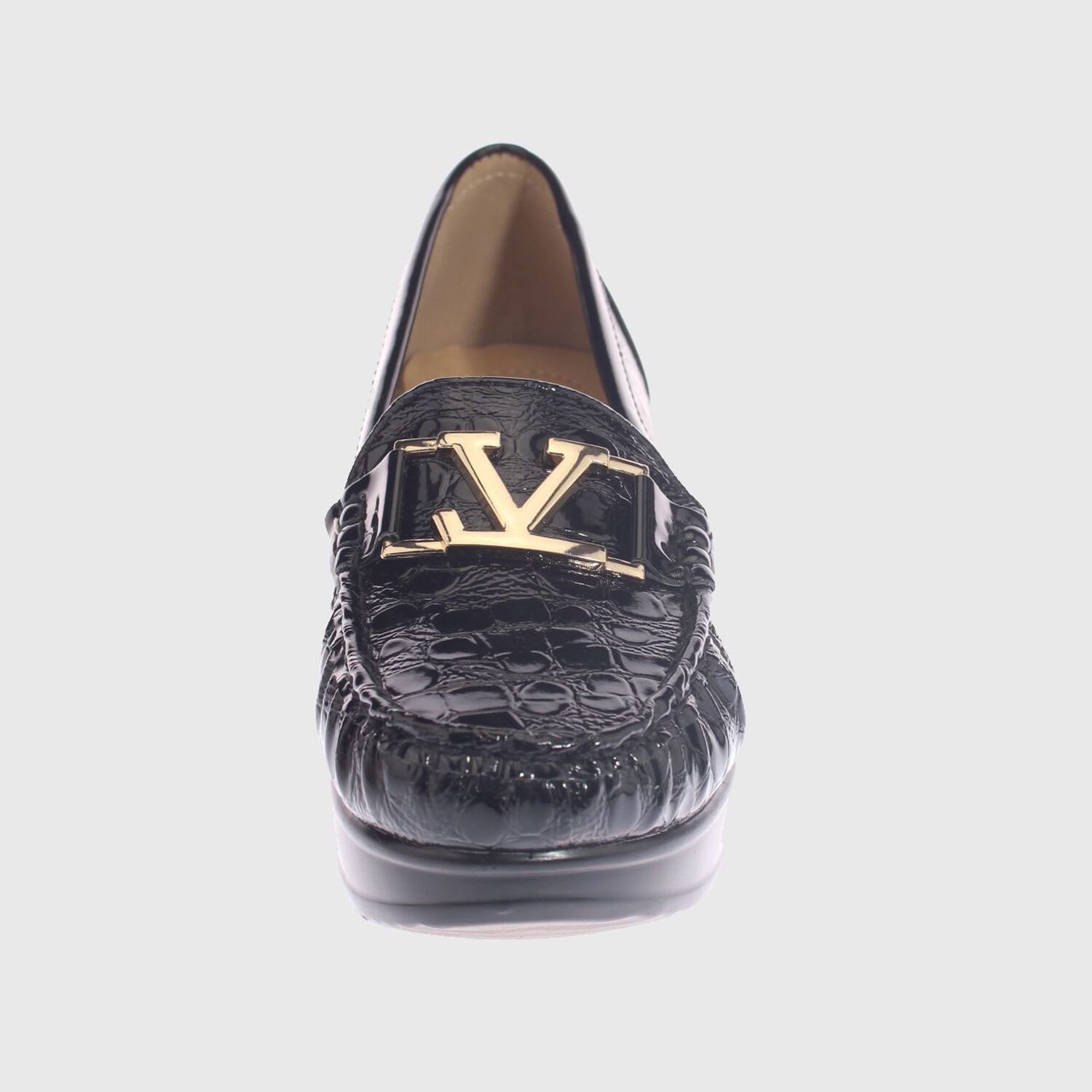 Mocas&iacute;n Platafoma Negro Hualun Art. 5h79black image number 2.0