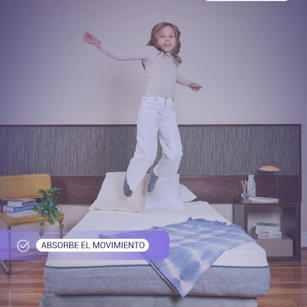 Colch&oacute;n 1 Plaza Memory Foam Mat Mat 90x190x22cm image number 3.0