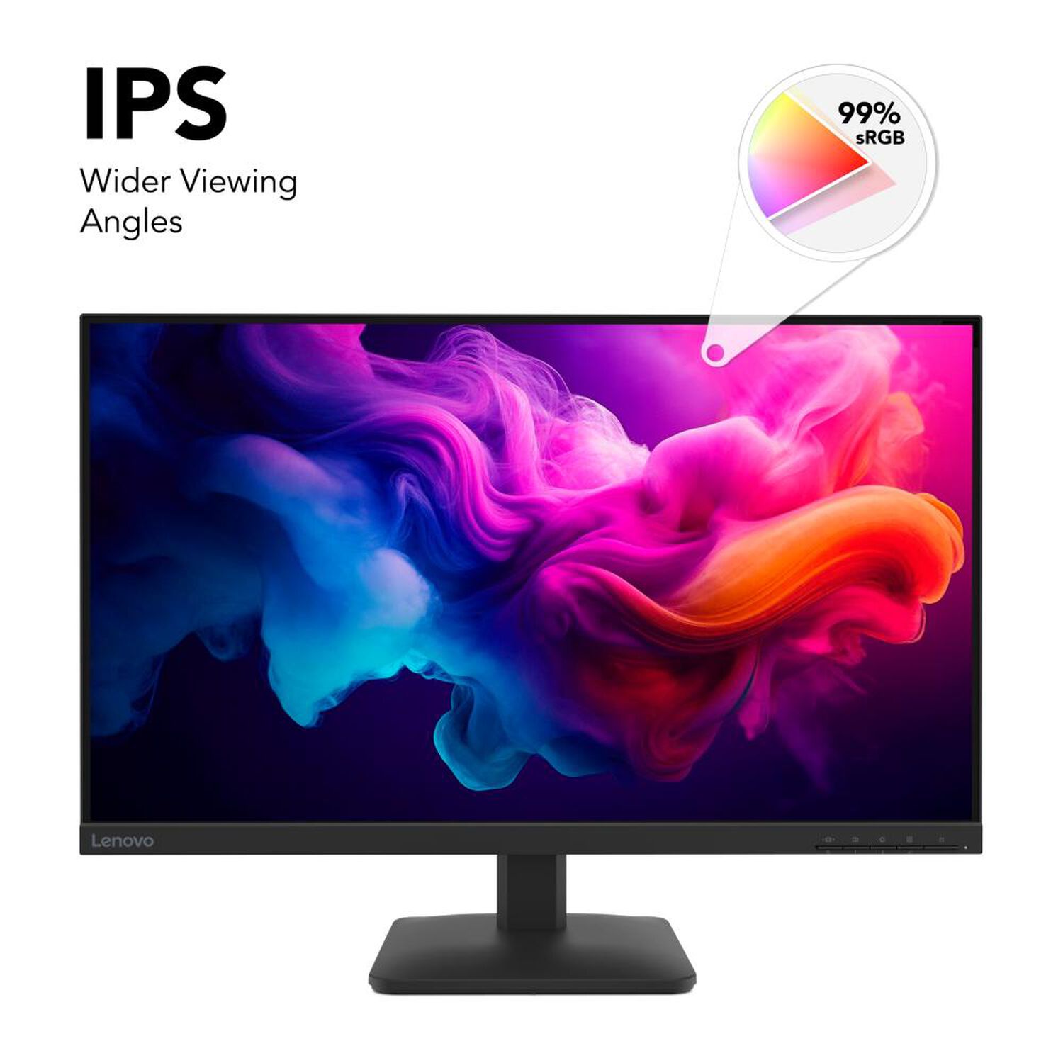 Monitor Lenovo 27" FHD 100Hz / 68CDKAC1CL image number 6.0