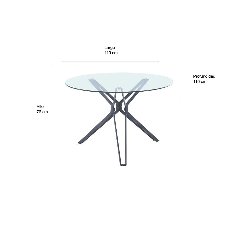 Juego De Comedor Casaideal Breta / 4 Sillas image number 1.0