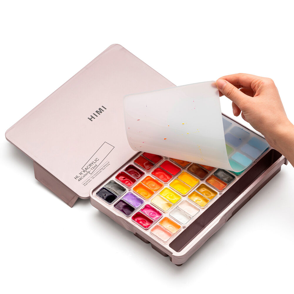 Himi Set Pintura Acrílica Twin Cup 12 Ml 48 Colores image number 3.0