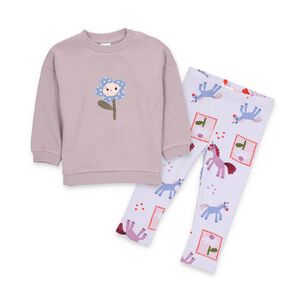 Conjunto Manga Larga Bebe Ni&ntilde;a Baby