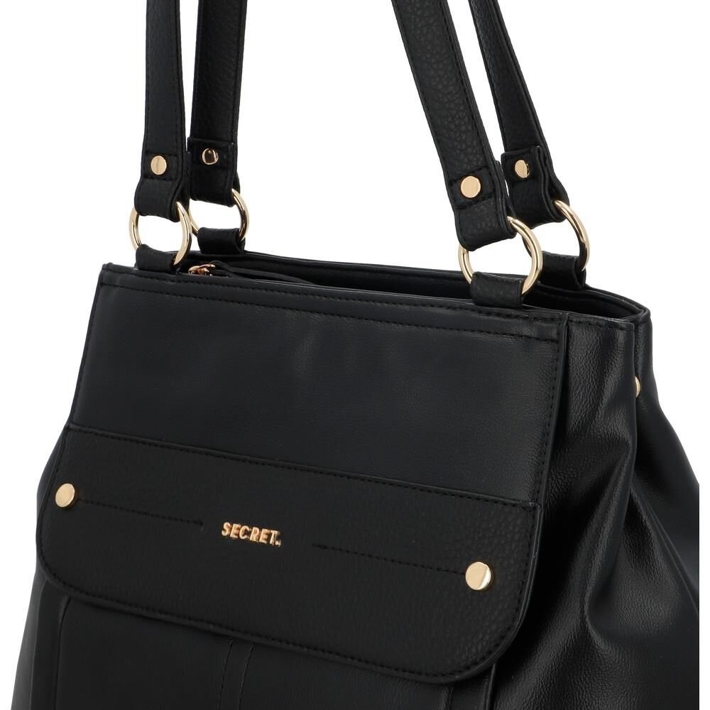 Cartera De Hombro Secret Melbourne Sc6 L Negro image number 4.0