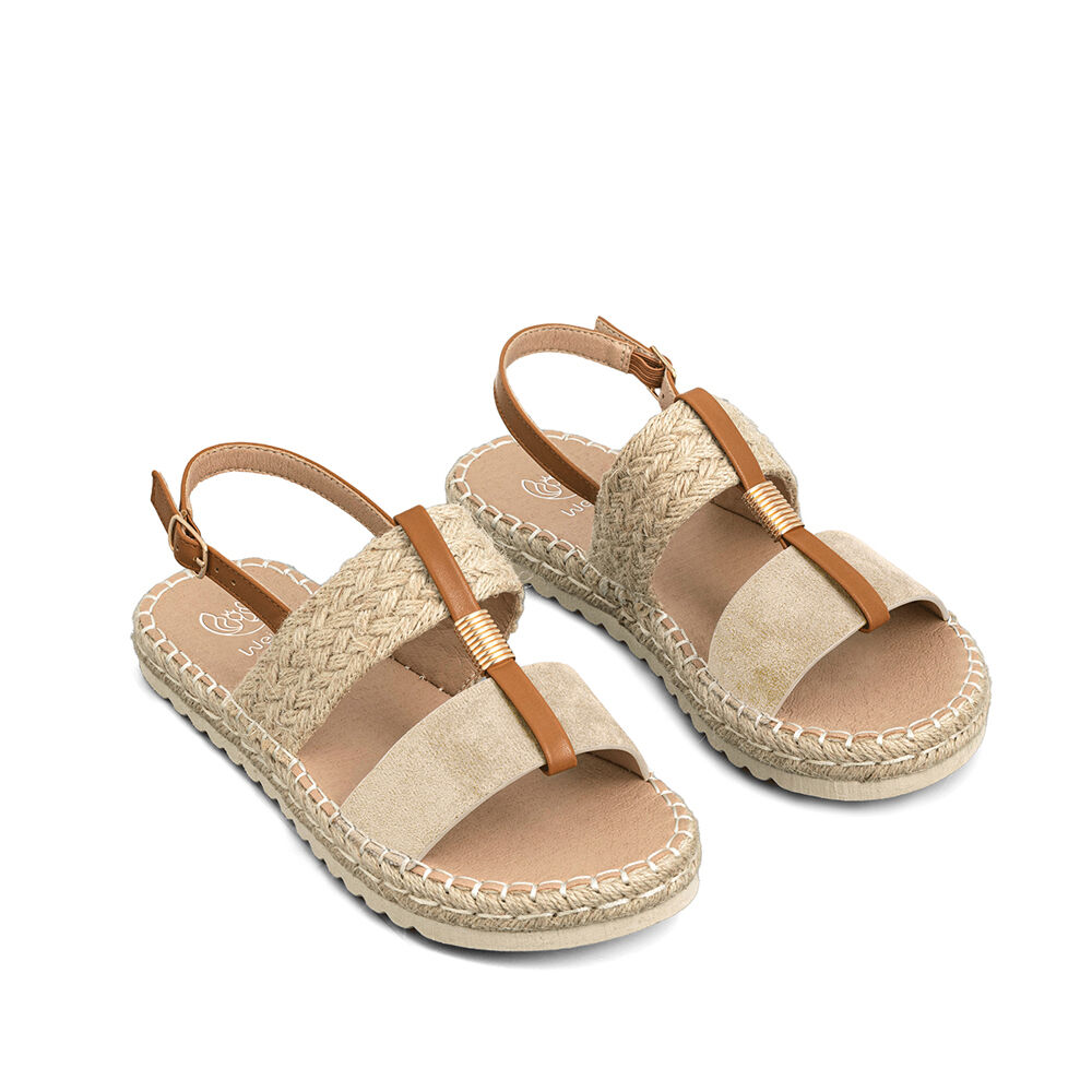 Sandalia Casual De Moda Plana Mujer Weide Qiu362 image number 6.0