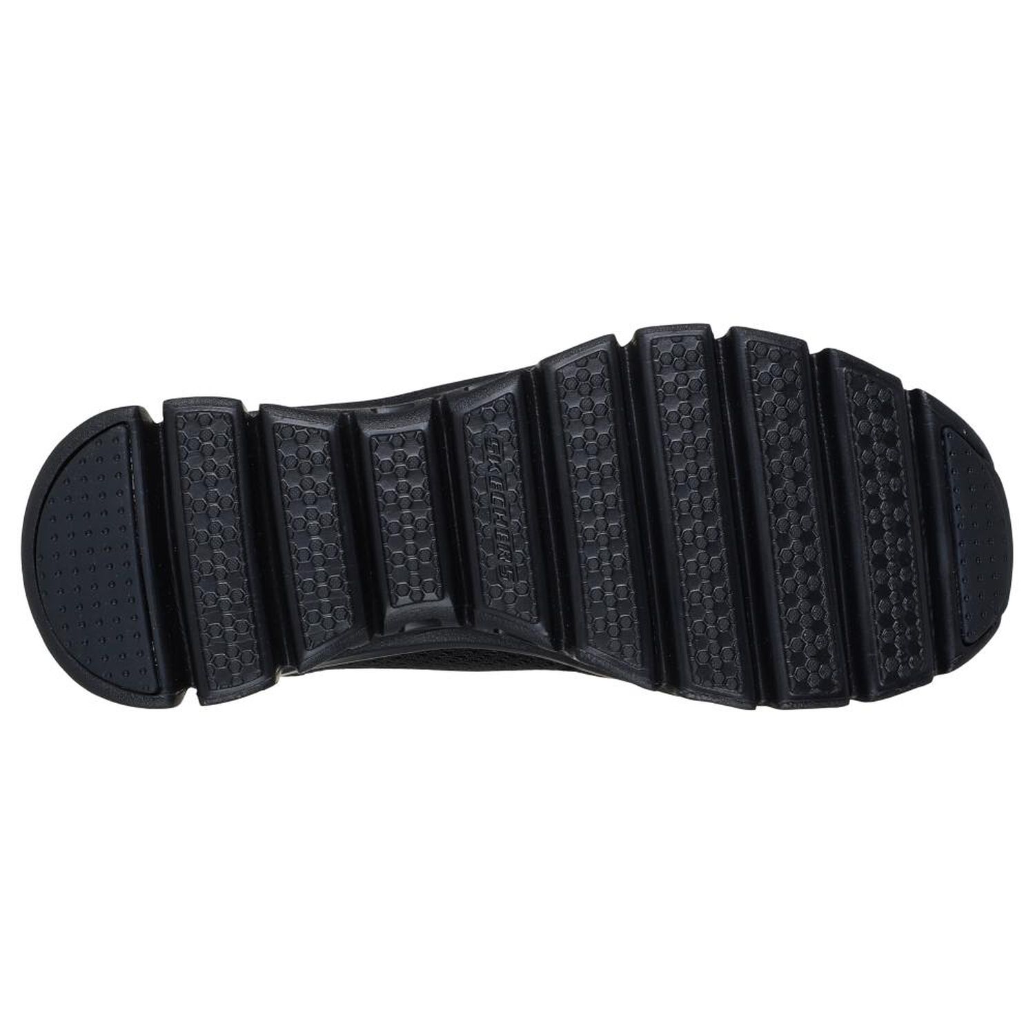 Zapatilla Urbana Mujer Skechers Glide-step Bbk image number 3.0