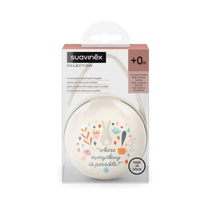 Portachupetes Duo Wonderland Beige