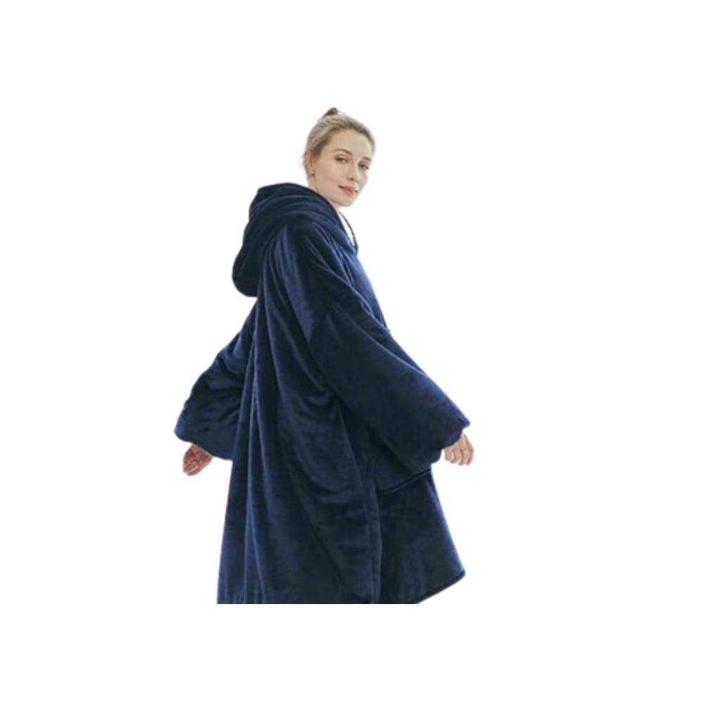 Poleron Felpa Con Capucha Manta Polar Bata Frazada Inviern image number 34.0