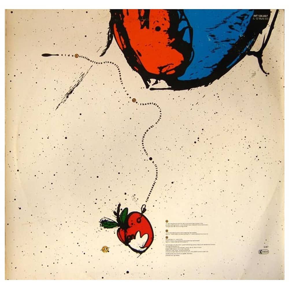 Erasure - Victims Of Love (blue Vynil) | 12" Maxi Single Usado image number 1.0