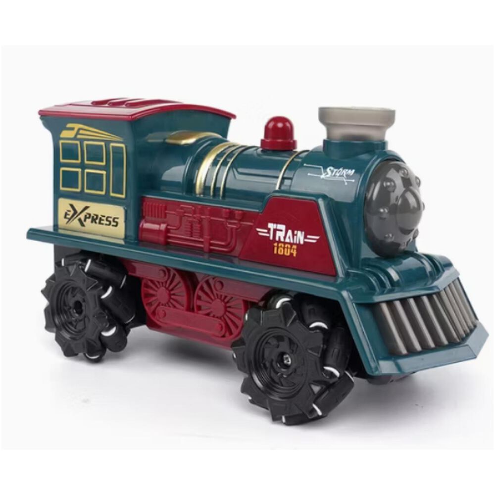 Juguete Auto Tren A Control Remoto Con Luces Sonido Infantil image number 0.0