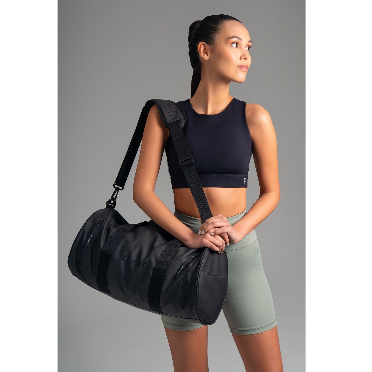 Ultimate Bra Sport Mujer Black Olive - S image number 2.0