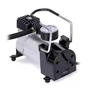 Compresor Aire Metalico Vehiculo 12v Auto Moto Alta Potencia