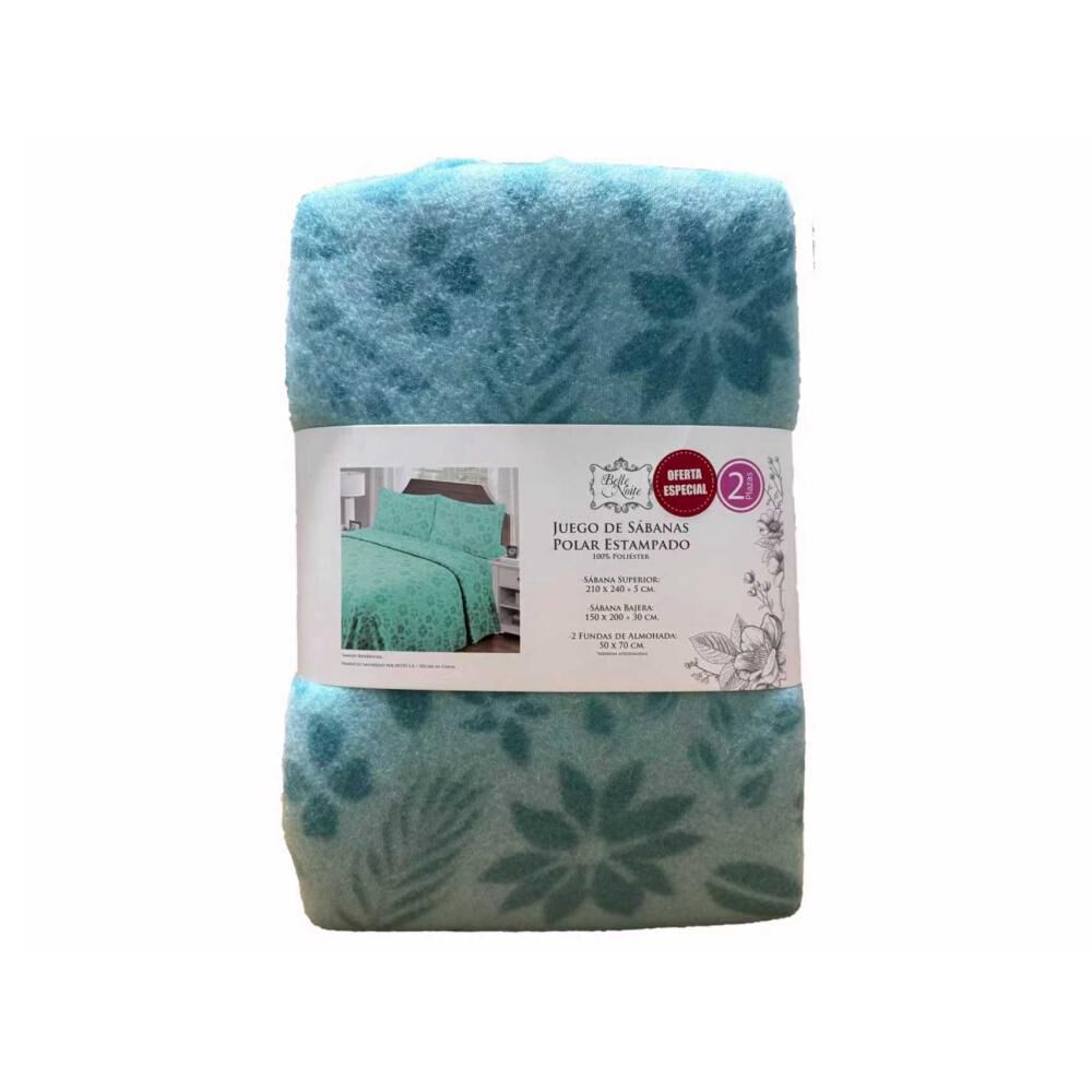 Juego De S&aacute;banas Polar Belle Noite Pastel / King image number 3.0