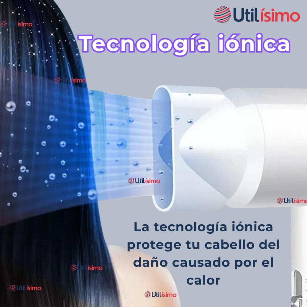 Secador De Pelo De Pared 1300w Alta Potencia Para Hoteles Hogar Piscinas Color Blanco image number 4.0