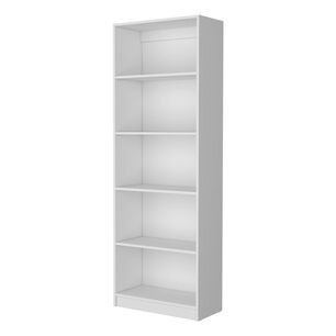 Librero Estante 5 Repisas Melamina 62.8 Cm Fm-019