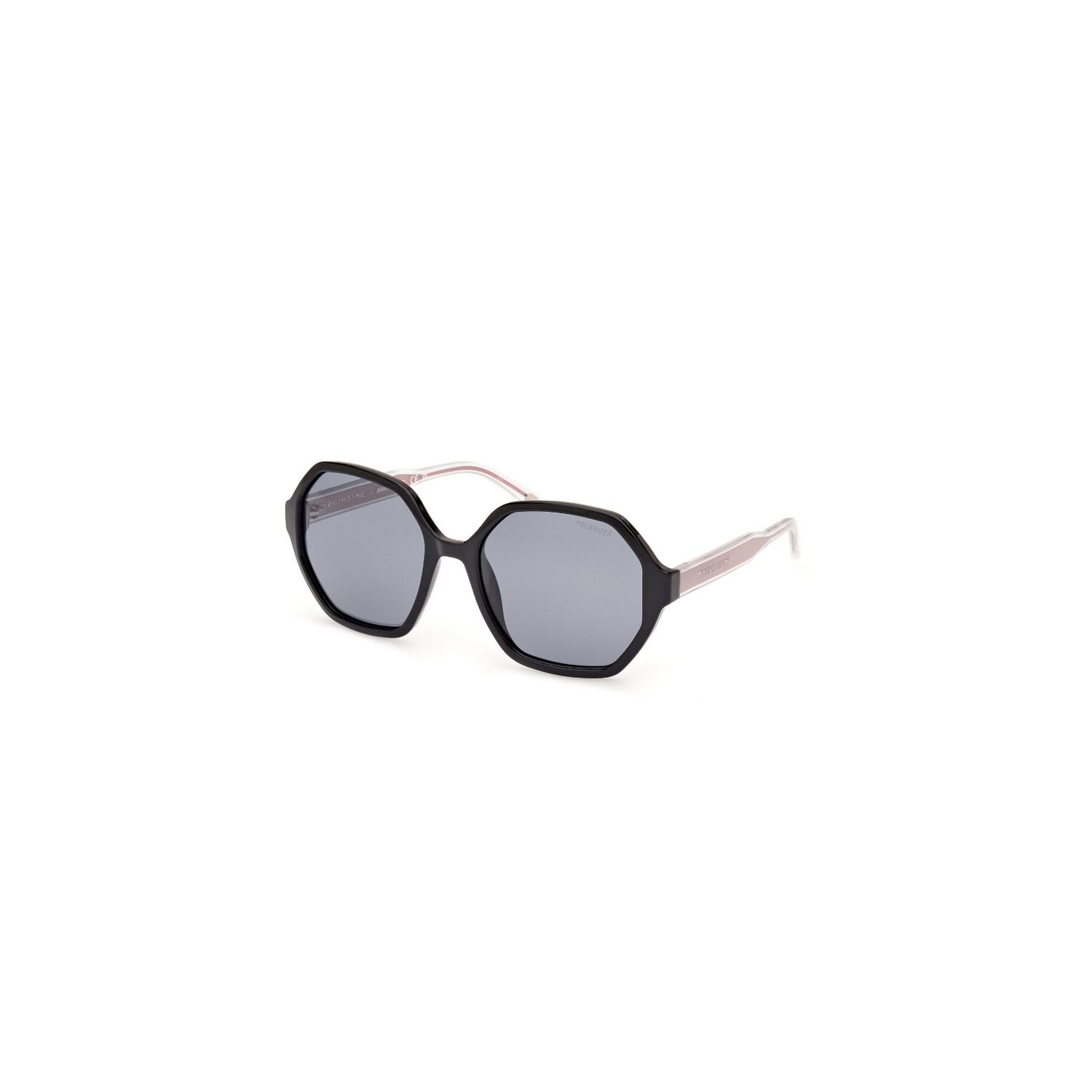 Lentes De Sol Negro Brillante Polarizados Skechers image number 1.0