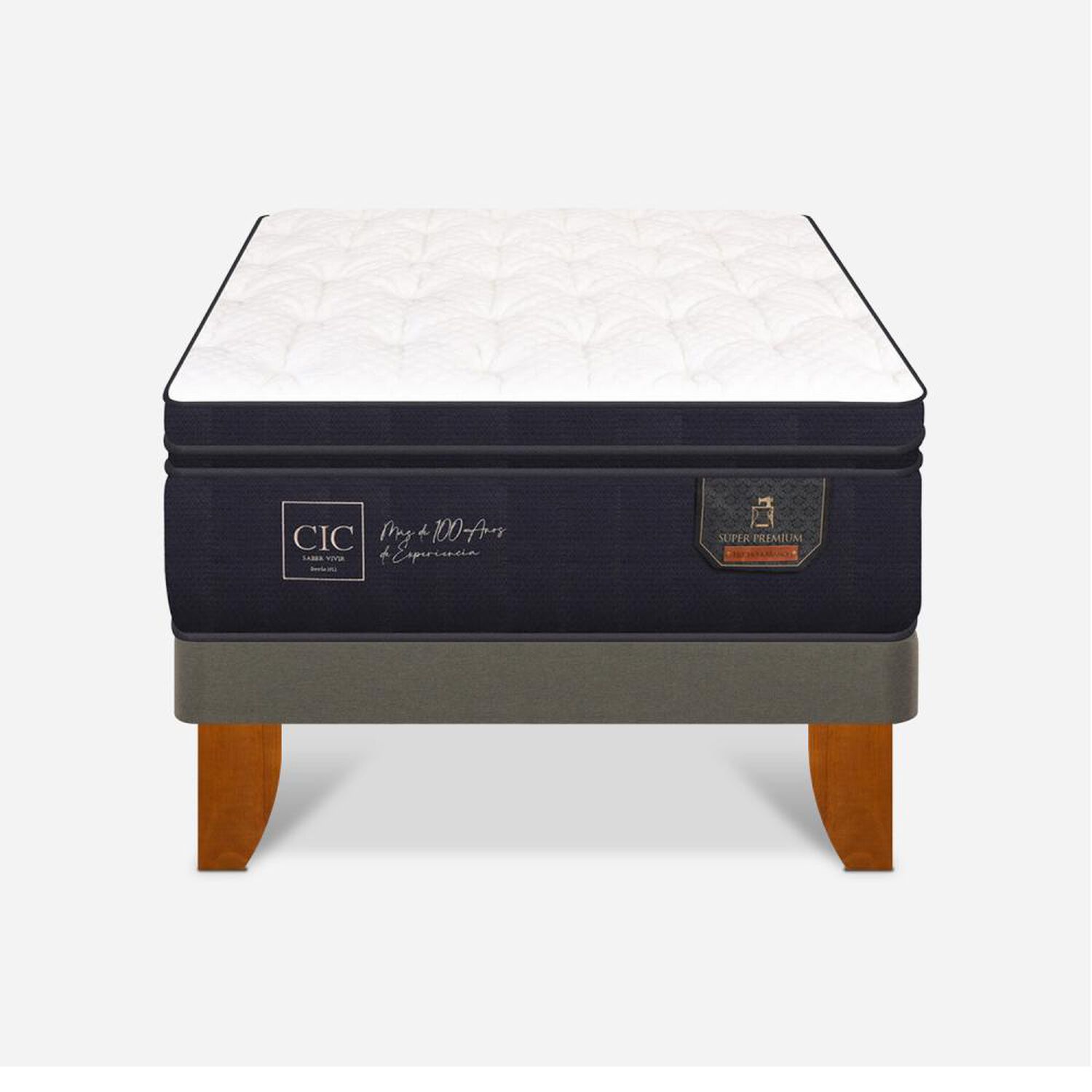 Cama Europea Cic Super Premium / 1.5 Plazas / Base Normal image number 0.0