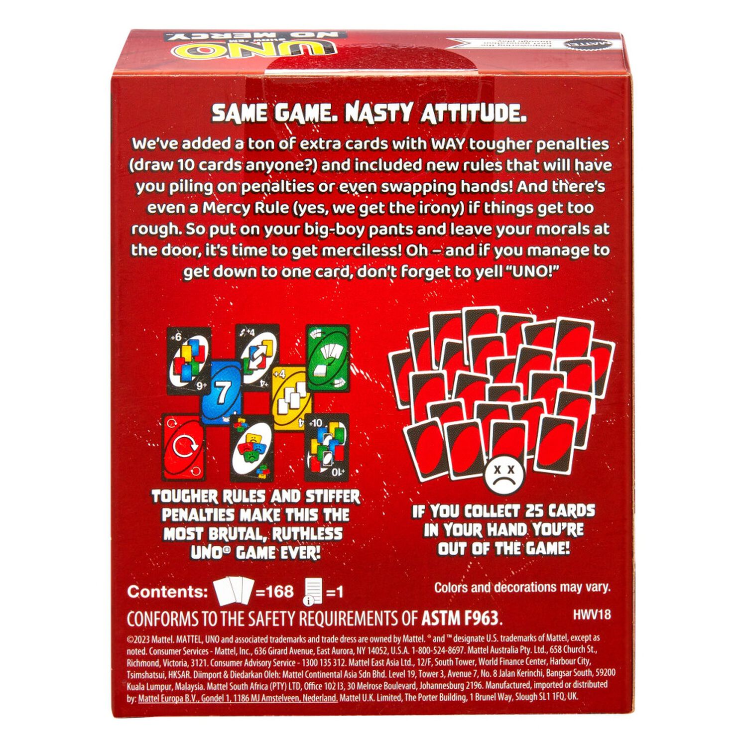 Juego De Cartas Uno Show 'em No Mercy image number 5.0