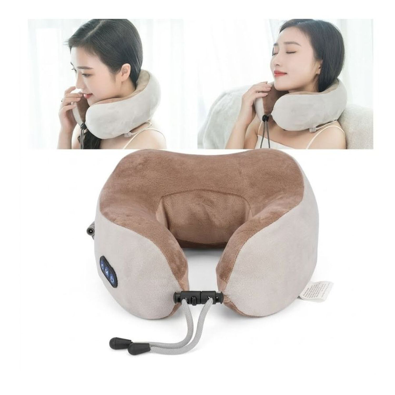 Almohada Masajeadora Cuello Cervical Electrica Inal&aacute;mbrica image number 5.0