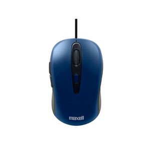 Mouse Alambrico Usb 5 Botones Azul Mowr-105 Maxell