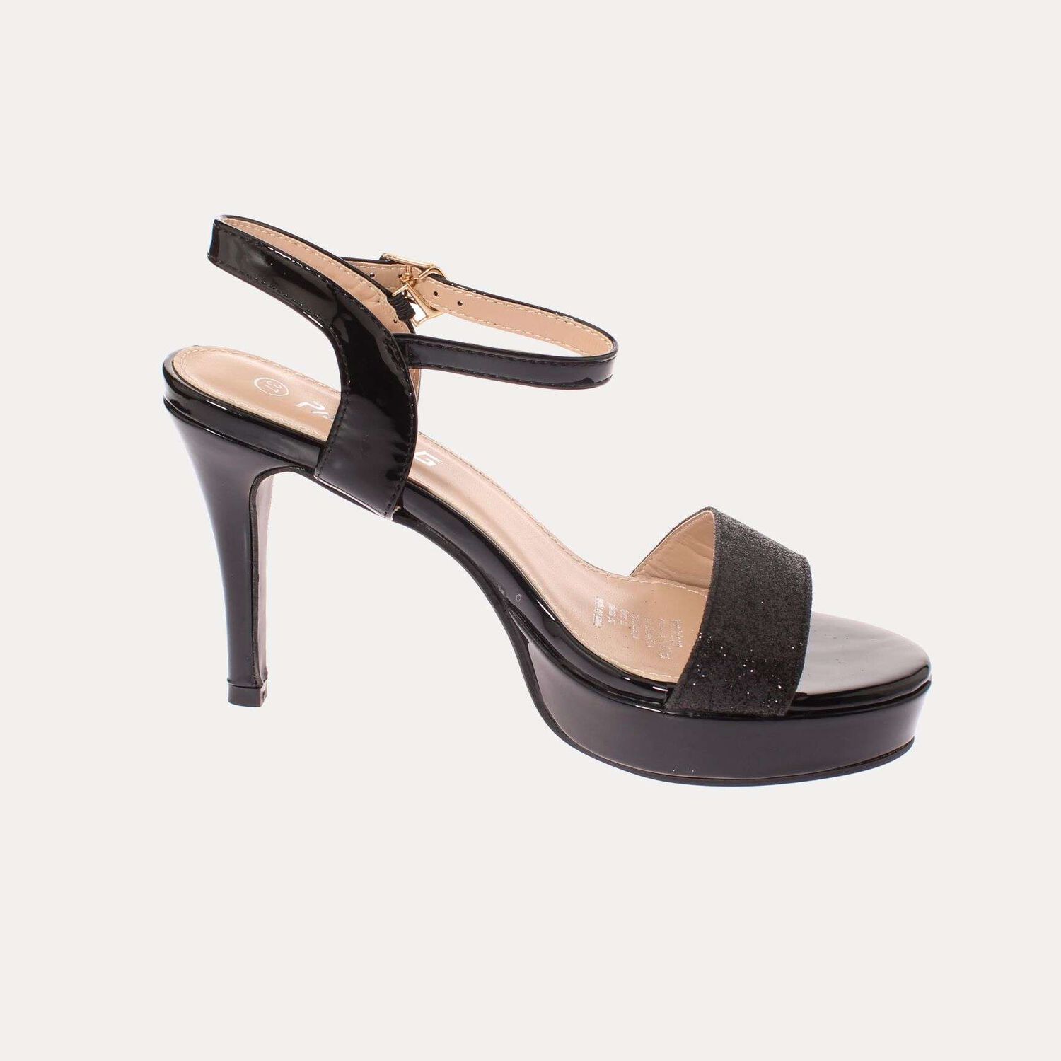 Sandalia Plataforma Negro Pand-g Art. 5pg23691black image number 3.0