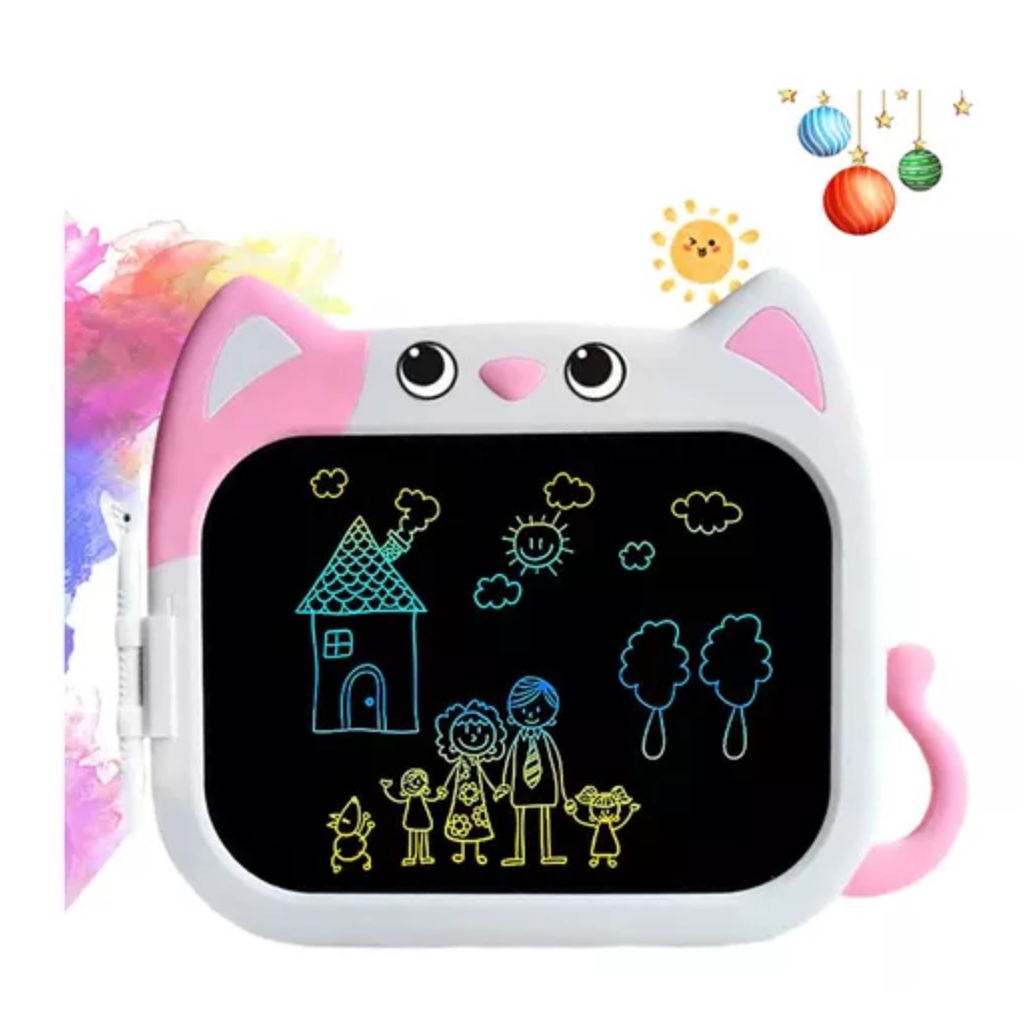 Pantalla Lcd Magic Board Tablet Lapiz Marco Gato Ni&ntilde;os image number 2.0