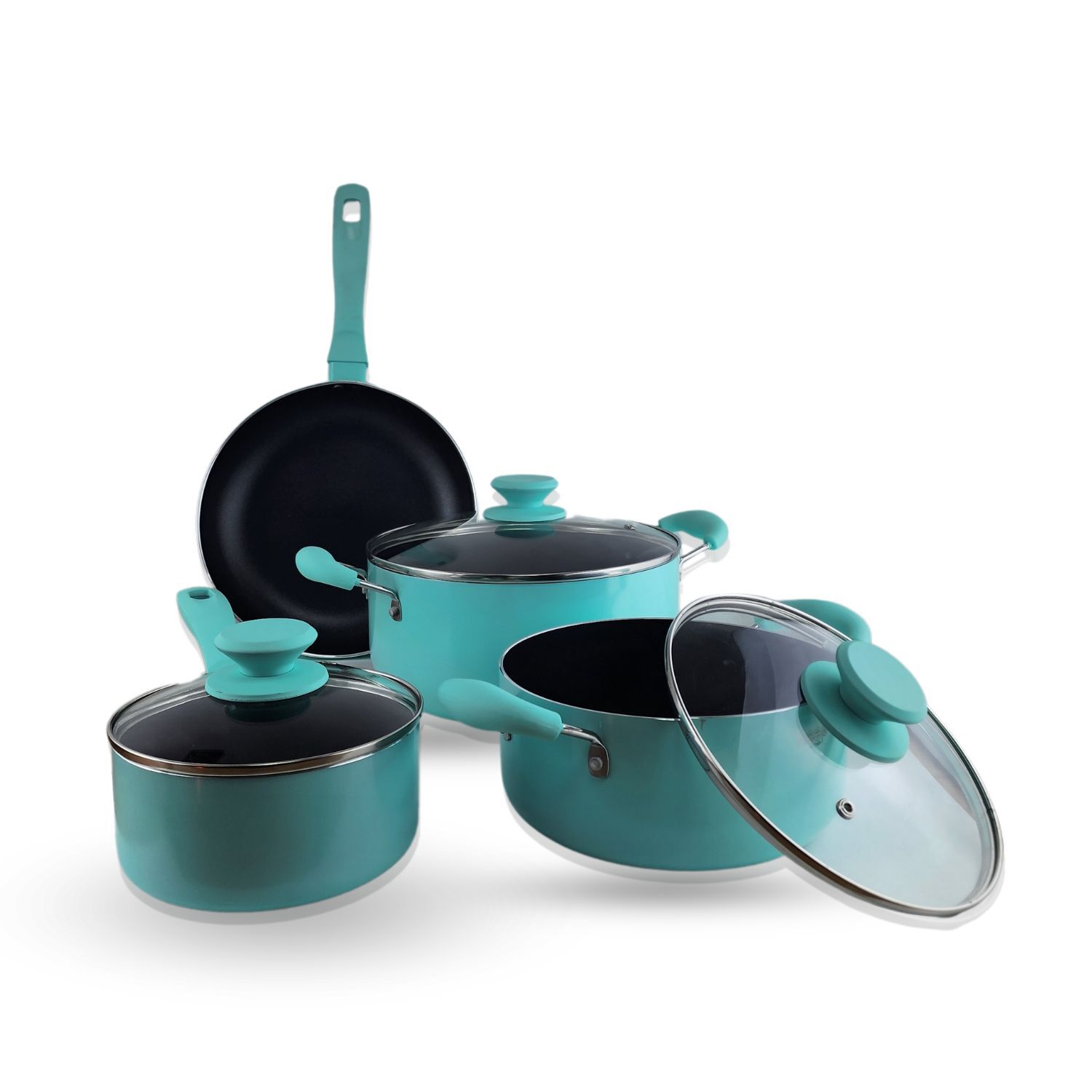 Bater&iacute;a De 7 Piezas Titanium Pro Menta Keep Menaje Cocina image number 0.0