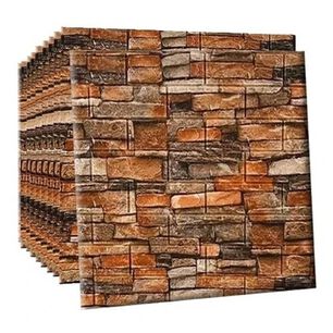 Pack 10 Lamina Papel Mural Autoadhesivo 3d