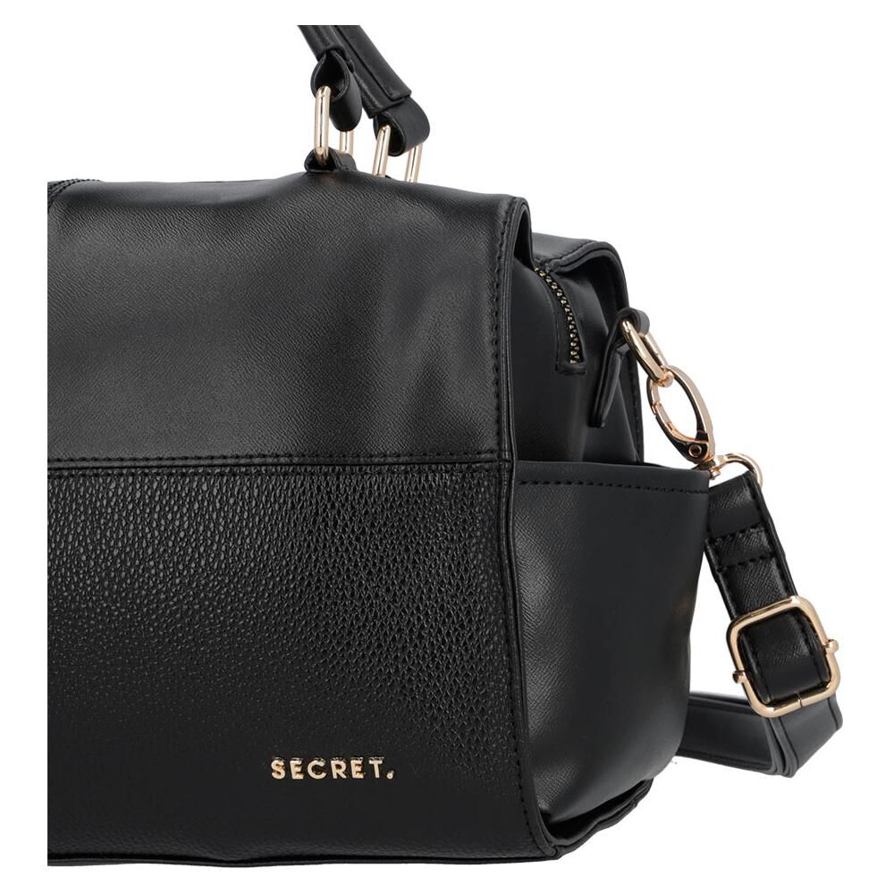 Cartera Mujer Secret Hungria Negro image number 6.0