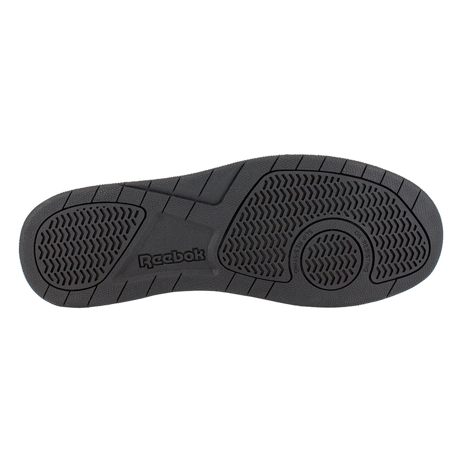 Zapatilla De Seguridad Reebok Clasica Ca&ntilde;a Baja Negro Hombre image number 4.0