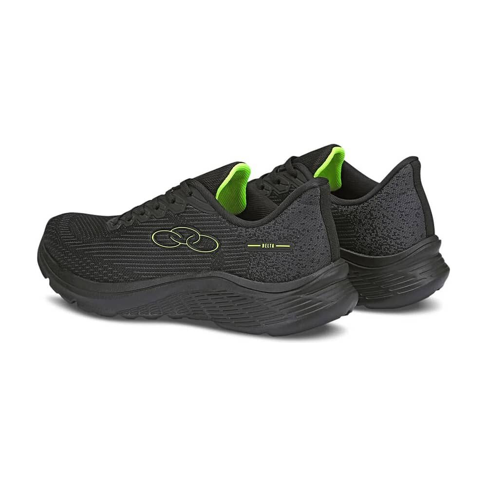 Zapatilla Mujer Delta Negra/verde image number 3.0