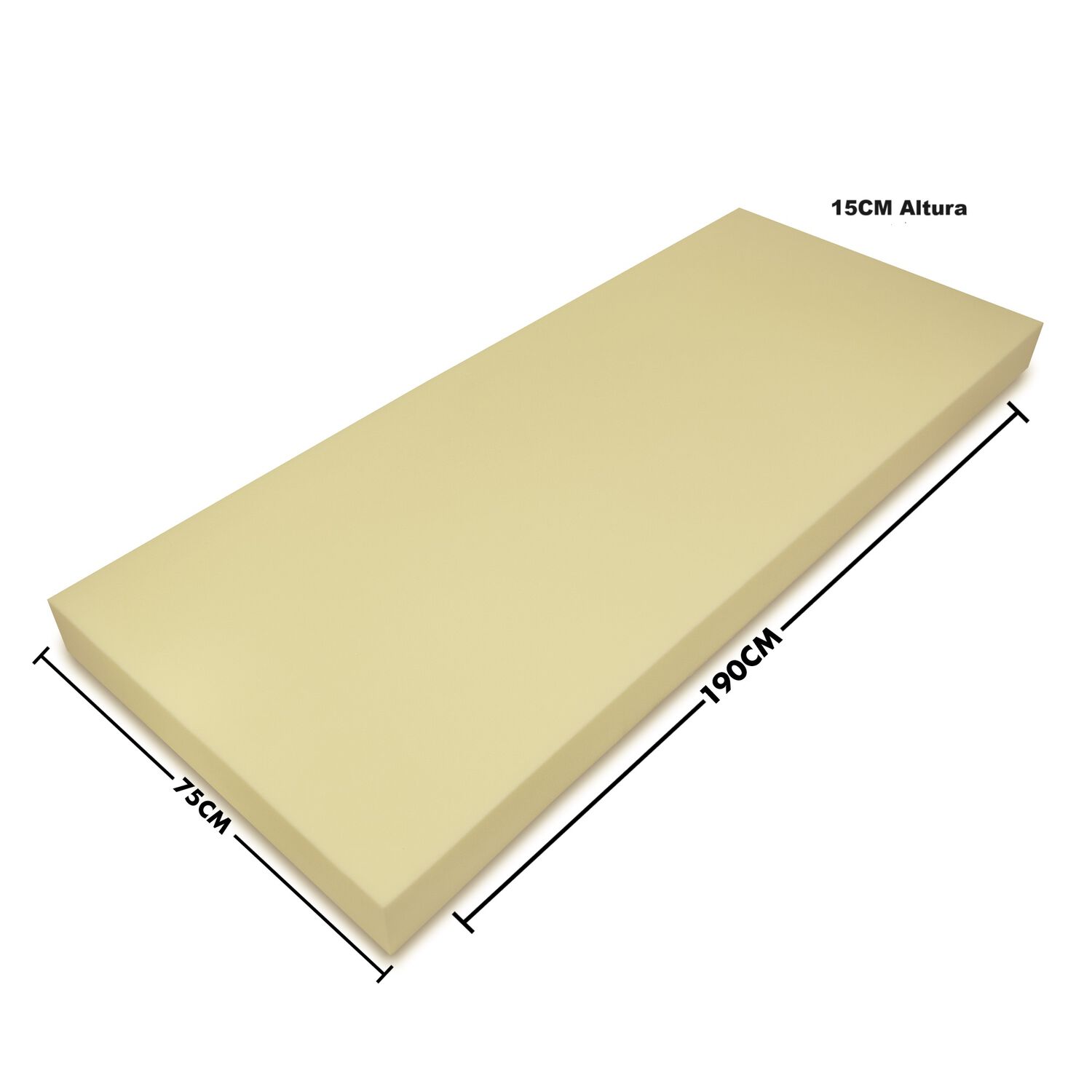 Espuma Easy Cut 190x75x15xdensidad 30 image number 0.0