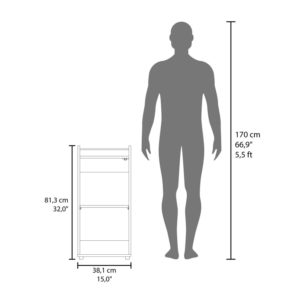 Bar Bajo 1 Puerta Cierre Iman 81,3x38,1x37,6 Cm image number 7.0
