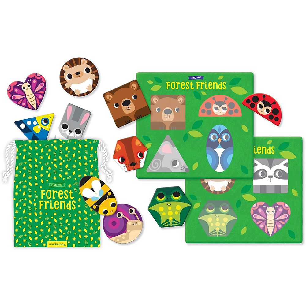 Juego De Mesa Encuentra A Los Amigos Del Bosque Mudpuppy image number 1.0