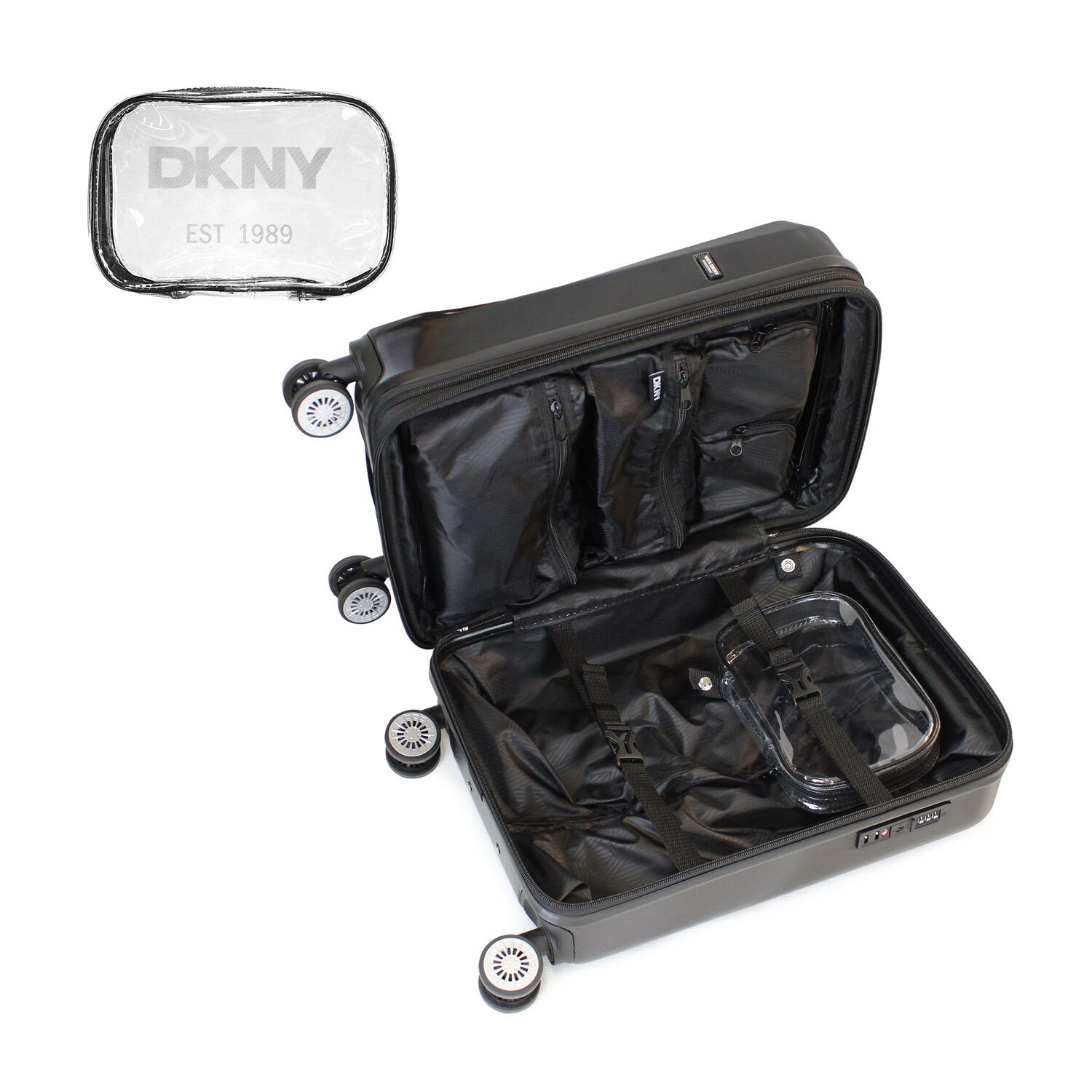 Maleta Donna Karan Cabina Divina S 10kg Negra Dkny image number 4.0