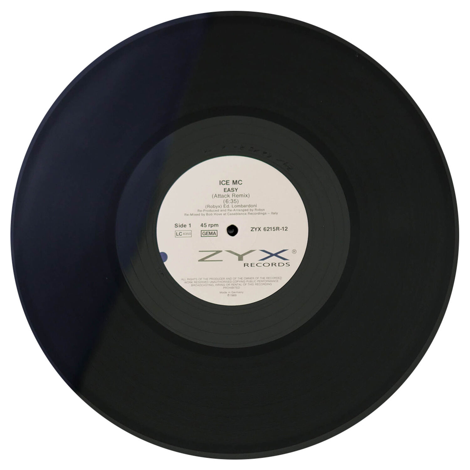 Ice Mc - Easy | 12" Maxi Single Usado image number 2.0