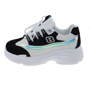 Zapatilla Negro Via Franca Art. 5lxd65442black