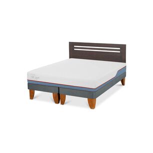 Cama Europea Cic Excellence Plus / 2 Plazas / Base Dividida + Respaldo