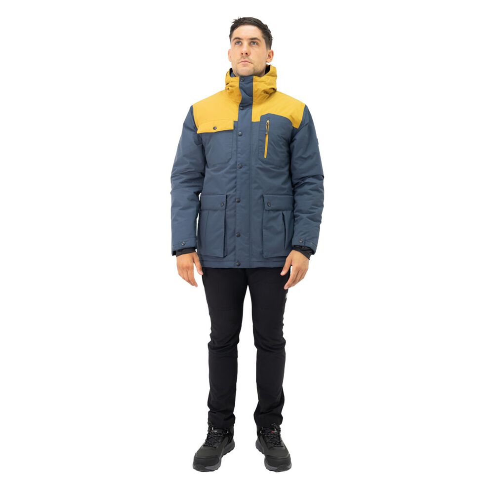 Parka Hw Kodiak Azul Mostaza image number 5.0