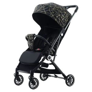 Coche De Paseo Últra Compacto Lubabycas Go Travel Negro