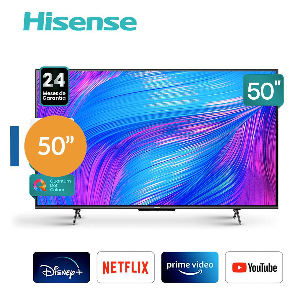 Qled 50" Hisense 50U60H / Ultra HD 4K / Smart TV image number 0.0