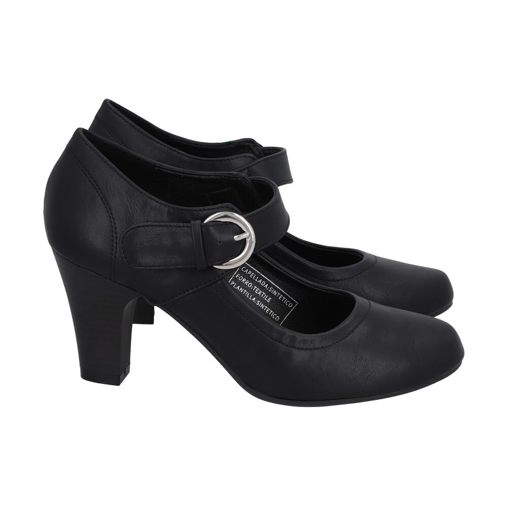 Zapato Cueca 001 Negro Police image number 4.0