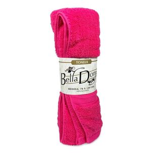 Toalla De Baño Bella Donna 70x140 Centimetros / Rosado Doral