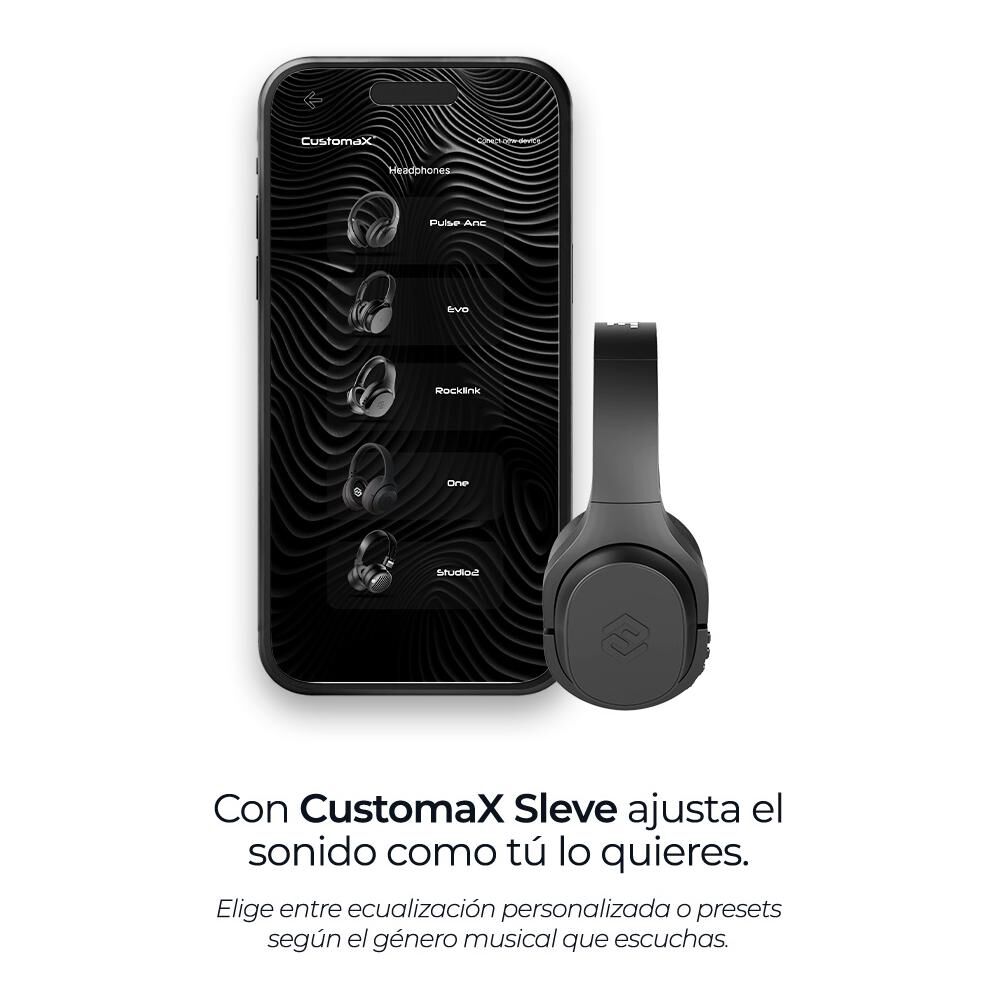 Aud&iacute;fonos Sleve Rocklink 2Gen Black image number 4.0
