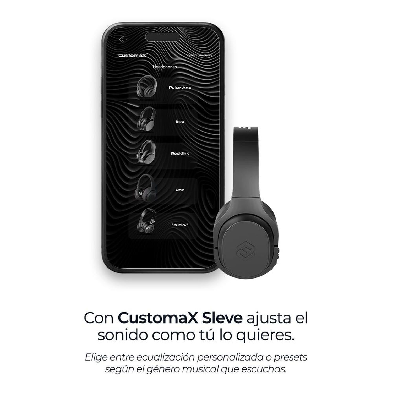 Aud&iacute;fonos Sleve Rocklink 2Gen Black image number 4.0