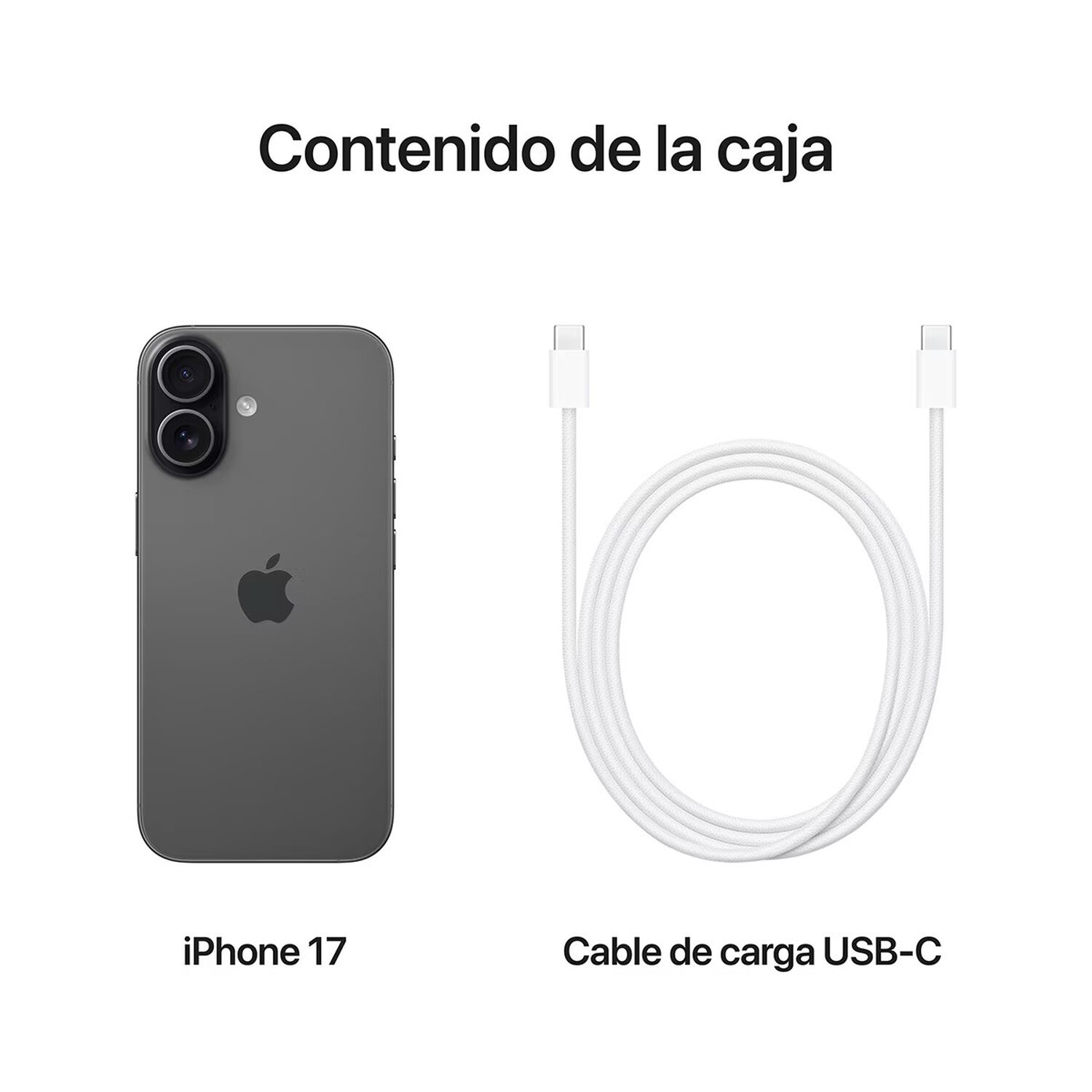 Apple Iphone 17 5g 256 Gb - Color Negro image number 2.0